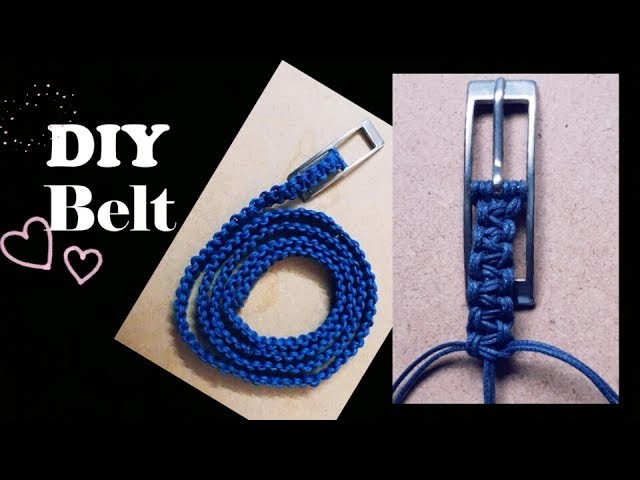 DIY Belt | Quick and easy | How to make waist belt - Tutorial