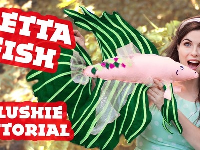 DIY Betta Fish Plushie! | A Damsels in DIY Tutorial