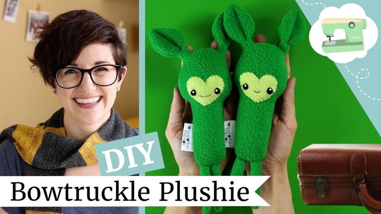 DIY Bowtruckle Plushie - Fantastic Beasts and How to Make Them | @laurenfairwx