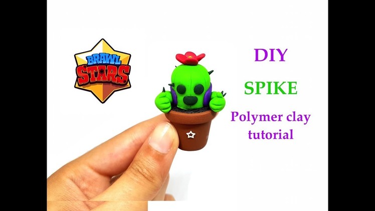 DIY Brawl Stars - Spike in a Pot - Polymer clay tutorial