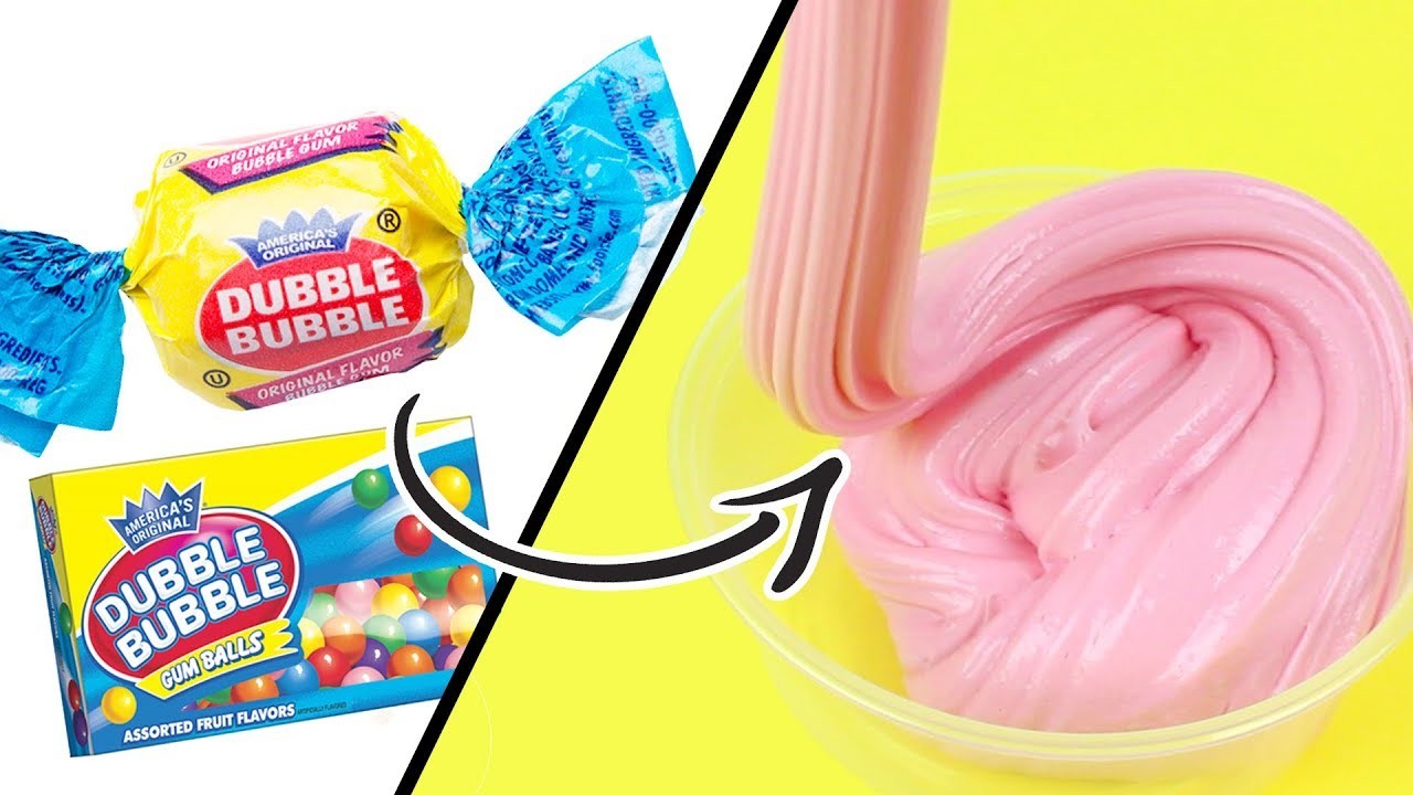DIY, Bubblegum Slime - HOW TO MAKE BUBBLEGUM SLIME!!! EASY ...