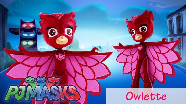 DIY Custom PJ Masks Owlette My Little Pony Equestria Girls Minis Tutorial Disney Jr
