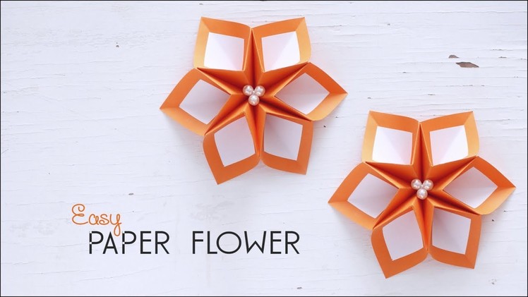 DIY Easy Paper Flower