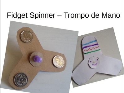 #DIY Fidget Spinner Tutorial - Trompo Tri-Spinner de Mano Casero