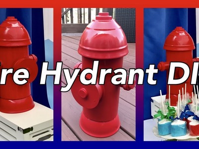 DIY Fire Hydrant Table Centerpieces Prop  | Paw Patrol Party Decor