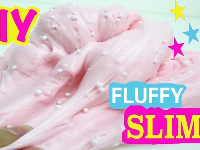 DIY Foam Fluffy Slime  - How to Make Favorite Slime Recipe Tutorial without Borax
