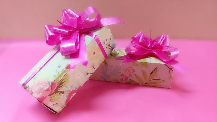 DIY gift box || Origami || paper craft