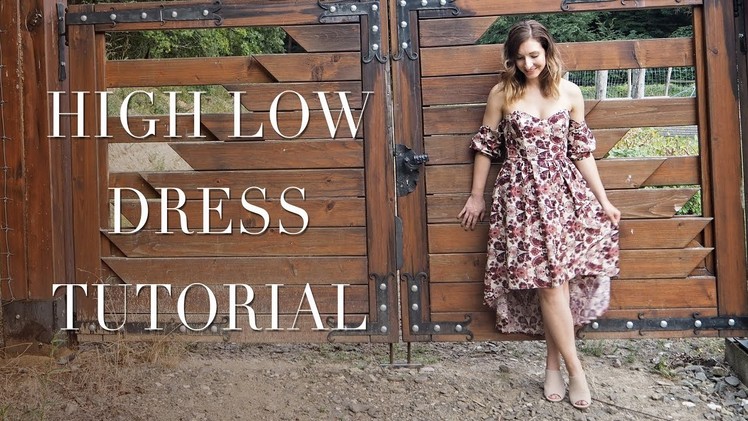 DIY | High Low Dress | Boning Tutorial | Szilvia Bodi
