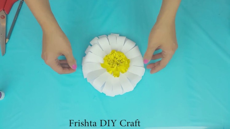 DIY How To | Giant Paper Flower Backdrop | Giant Paper Flower Tutorial 2017