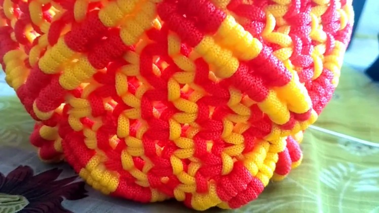 DIY # how to make macrame fruit pot tutorial trailar