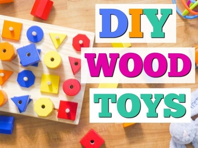 DIY Kids Wood Block Toy | How We Make Toys For Our Kids
