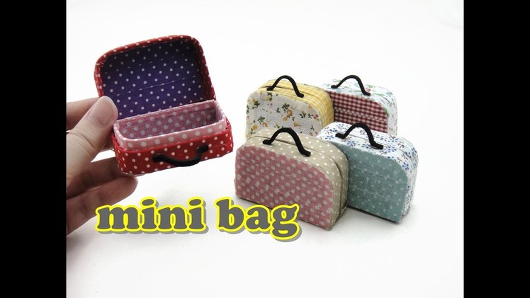 DIY Mini Doll Accessories Bag. Paper Craft