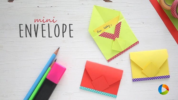 DIY Mini Envelopes