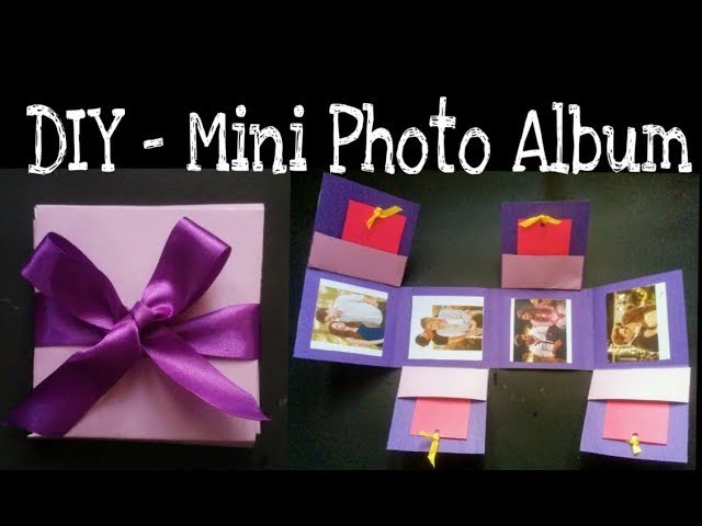 DIY - Mini Photo Album Tutorial | DIY Photo Album | Handmade Album