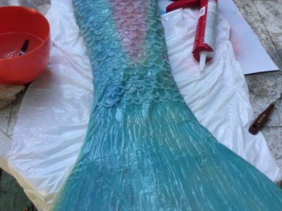 DIY- Partial Silicone Mermaid Tail Tutorial