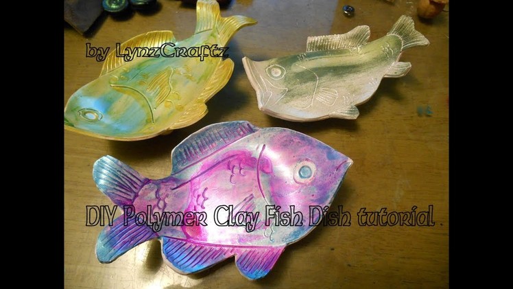 DIY Polymer Clay Fish Dish tutorial