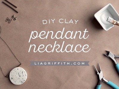 DIY Polymer Clay Necklace