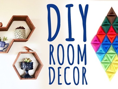 DIY Room Decor & Organization For 2017 - EASY & INEXPENSIVE Ideas! #02