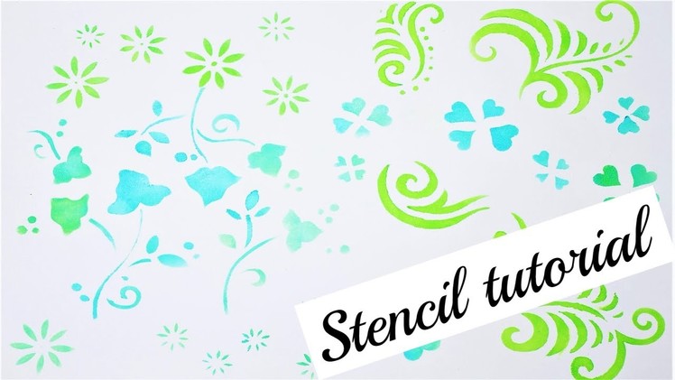 Diy stencil tutorial. How to make stencils.