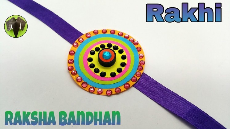 Easy Paper Rakhi for Raksha Bandhan ( Design16) - राखी | DIY | Tutorial | Handmade - 745