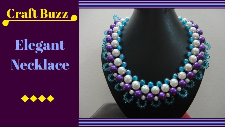# Elegant Necklace # DIY Project # How To Make Tutorial