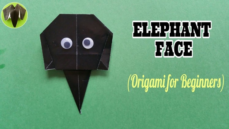 Elephant Face - DIY Origami Tutorial by Paper Folds for Beginners - 742