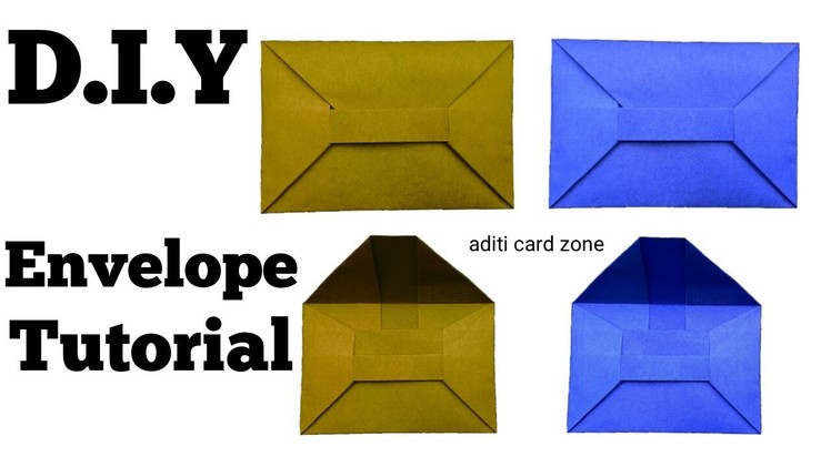 Envelope ideas | How to make an envelope | Diy Envelope | Envelope tutorial |