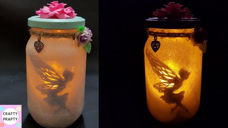 Fairy Lantern Tutorial.DIY: Fairy Glow Jars | No Tissue Paper |