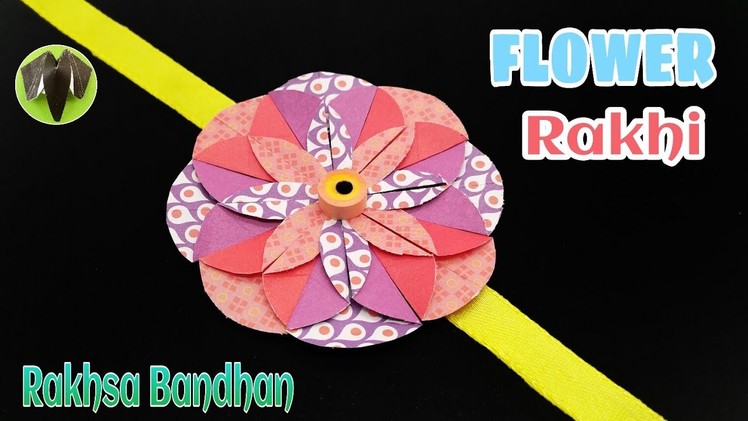Flower Rakhi Bracelet for Raksha Bandhan (Design 21) - राखी | DIY | Handmade | Tutorial - 760