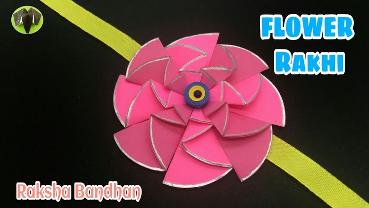 Flower Rakhi for Raksha Bandhan (Design 19) - राखी | DIY | Handmade | Tutorial - 757