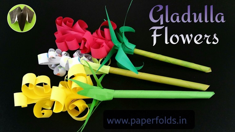 Gladulla Flowers - DIY | Handmade | Tutorial - 756