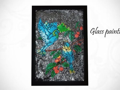 Glass Painting tutorial | DIY | Artvilla