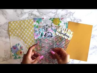 Guest Designer! DIY Page Marker using the June Kit with Plan With Sharr!
