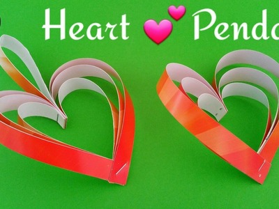 Heart | Love Pendant - DIY | Handmade | Tutorial | Valentine - 763