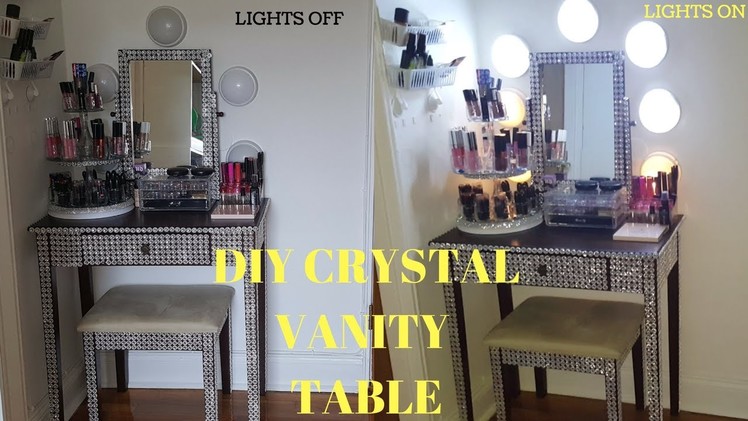 HOW TO:  DIY VANITY TABLE.MAKEUP TABLE