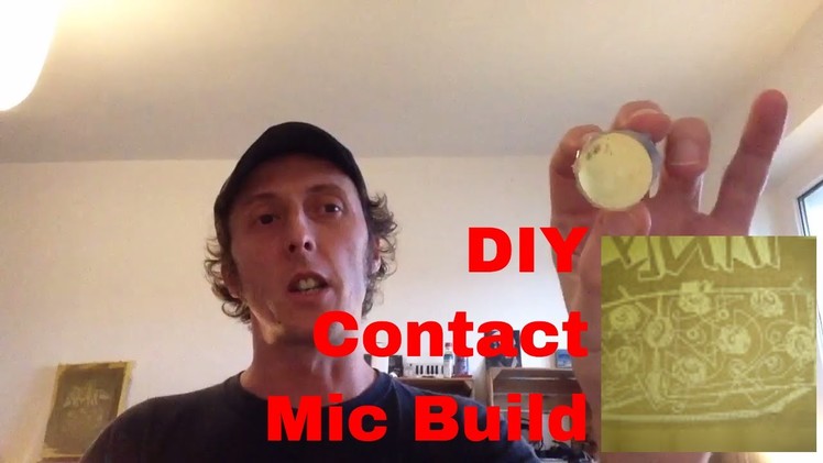 How to make a contact microphone. A DIY piezo transducer acoustic guitar or violin pickup.