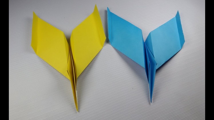 How to Make a Paper Airplane   Airplane Tutorial DIY