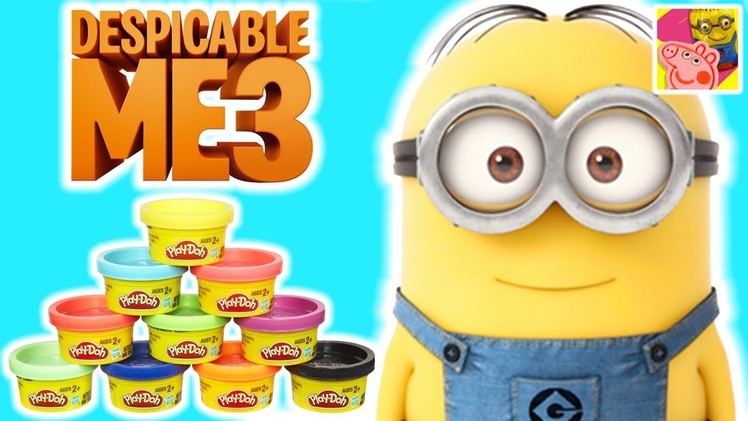 How To Make A Small Minion From Play Doh | Craft Learning For Kids |  Despicable Me 3 ???? Crafty Kids
