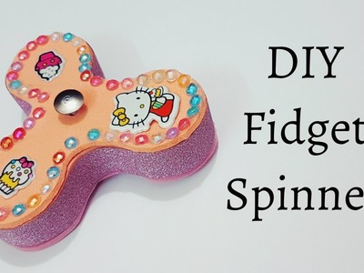 How to make Fidget Spinner.DIY Fidget Spinner Tutorial.Fidget Spinner with out bearings