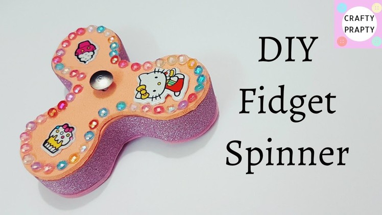 How to make Fidget Spinner.DIY Fidget Spinner Tutorial.Fidget Spinner with out bearings