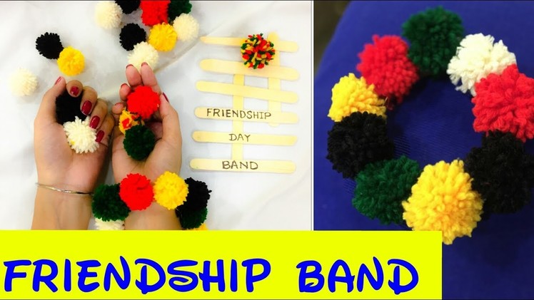 How to make Friendship band DIY. handmade friendship band tutorial. easy simple friendship belt