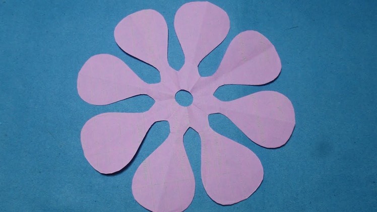 How to make simple & easy paper cutting designs.Kirigami DIY Instructions step by step.paper craft.
