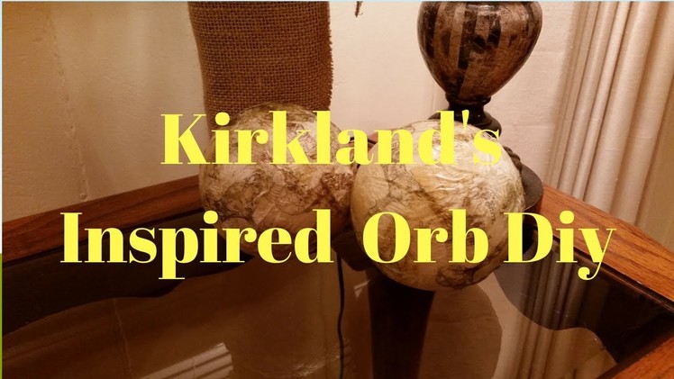 Kirkland's Inspired Orb DIY