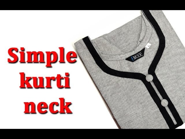 Kurti neck design cutting and stitching malayalam DIY tutorial, kurti neck design  മലയാളം