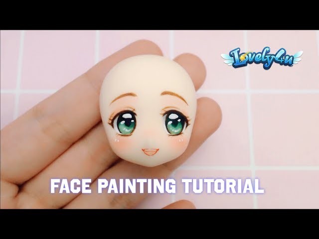 Lovely4u | VO13 | Painting figure's face No2 | DIY| Drawing tips