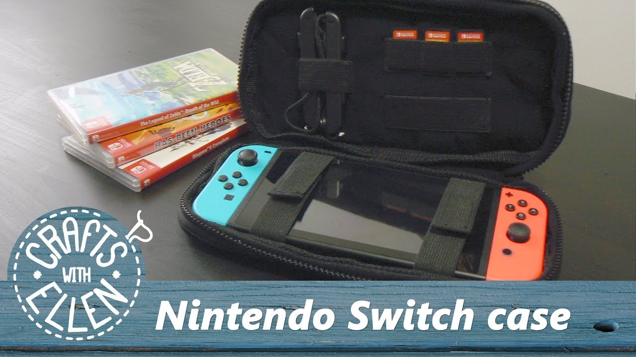 Making a Nintendo Switch Case, DIY Tutorial