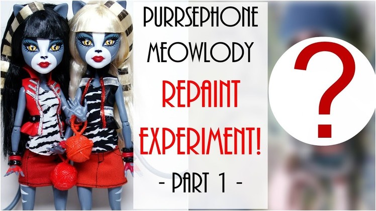Monster High Doll Repaint. How To Customize BJD Easy Barbie DIY Tutorial. Starring Kim Kardashian
