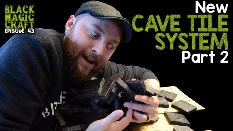 New Cave Tiles For D&D Tutorial Part 2 (Black Magic Craft Episode 043)