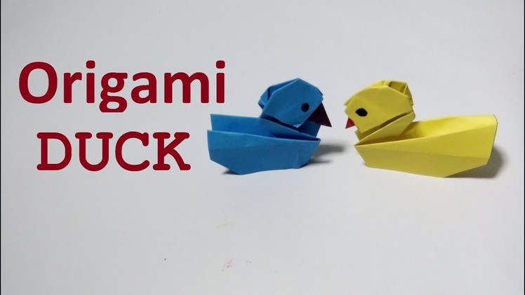 Origami Duck:Amazing Paper Duck Making Tutorial|DIY origami Traditional Duck For Kids