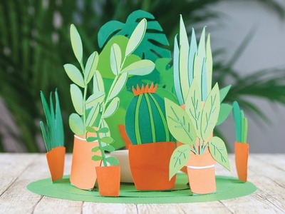 Papercut Plant Lamp DIY Tutorial | Craftiosity | Craft Kit Subscription Box